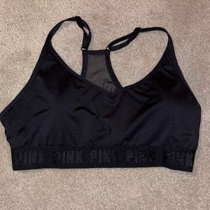 PINK sports bra with padding